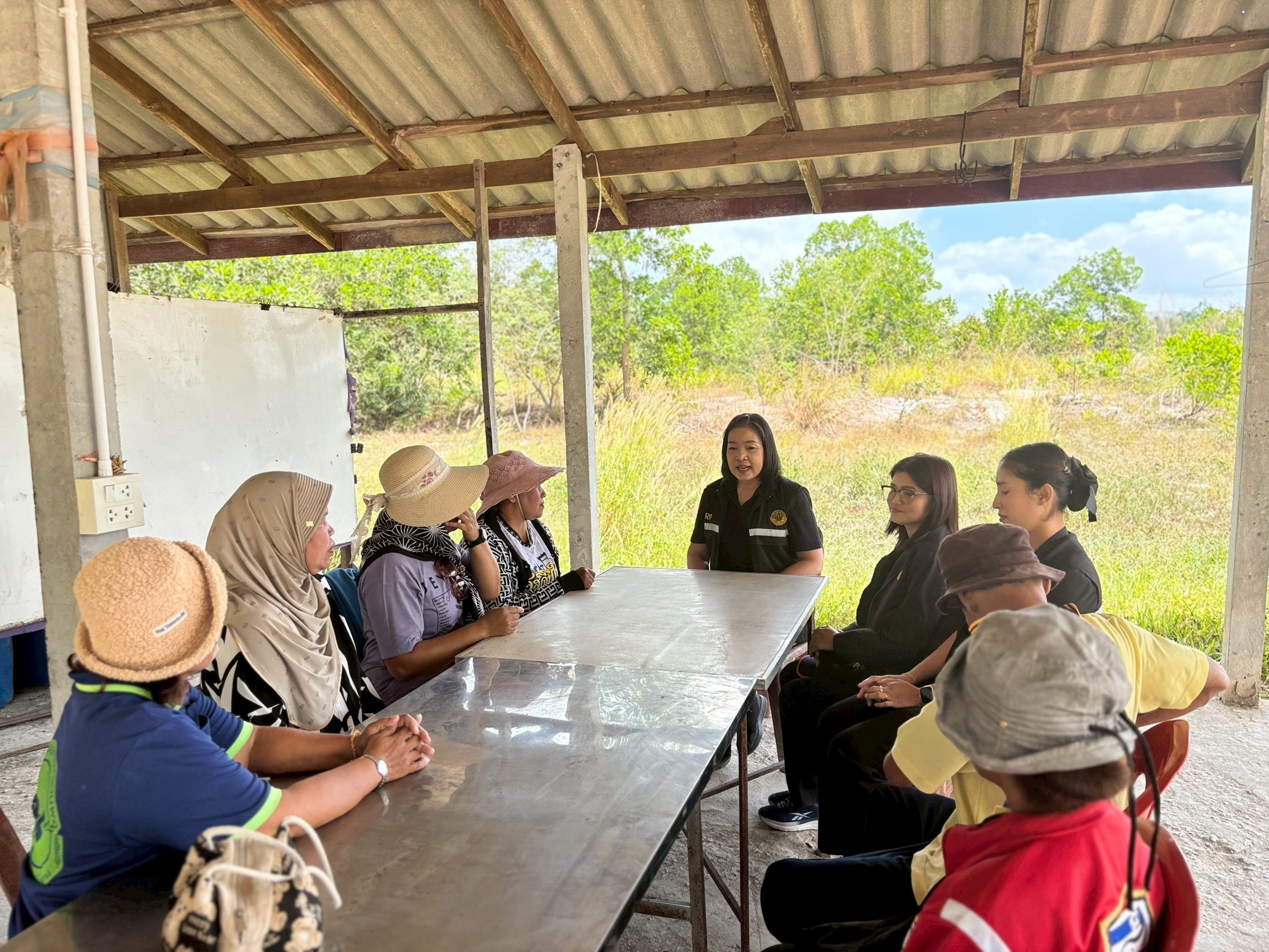 title - ผู้ตรวจราชการ ส.ป.ก. ลงพื้นที่ตรวจราชการ โครงการจัดที่ดินให้ชุมชนตามนโยบายรัฐบาล (คทช.) จังหวัดสงขลา